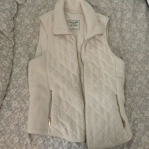 Abercrombie and Fitch white vest